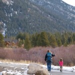 Hiking at Keystone, geocaching